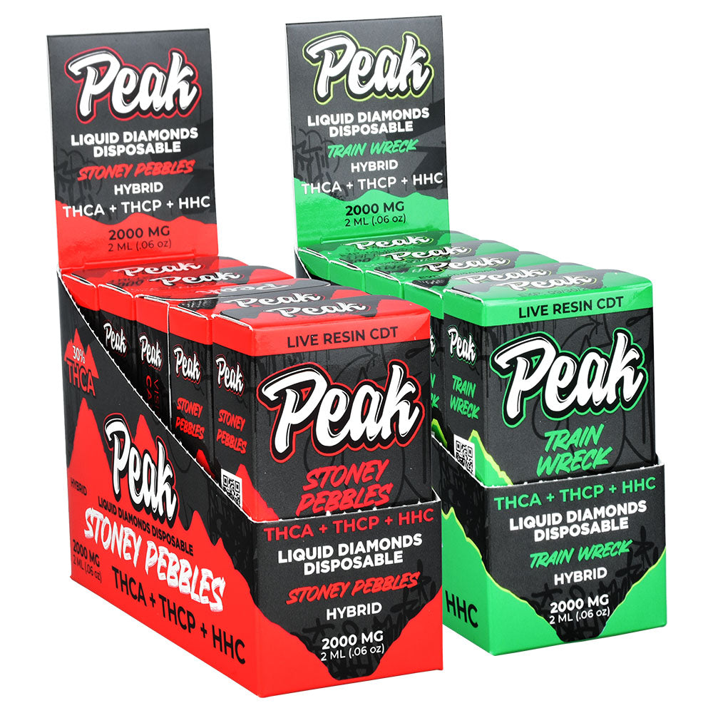 Peak High Potency THCA + THCP + HHC Disposable Vape | 2ml | 5pc Display